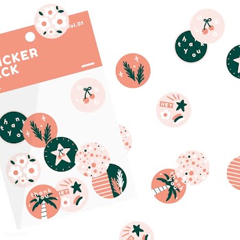 Summer sticker pack | Free stock vector - 845294