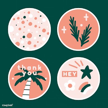 Summer sticker pack | Free stock vector - 845299