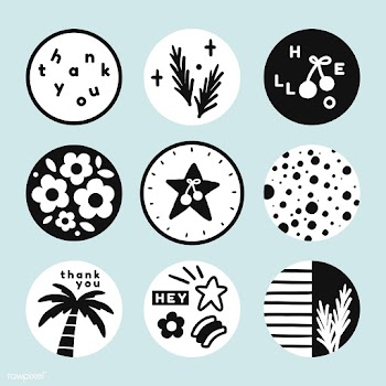 Summer sticker pack | Free stock vector - 845301