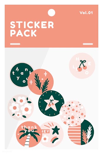 Summer sticker pack | Free stock vector - 845315