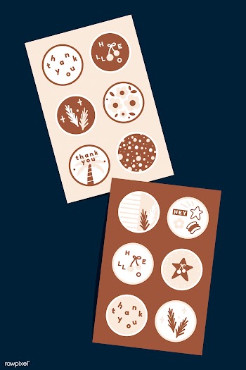 Summer sticker pack | Free stock vector - 845317
