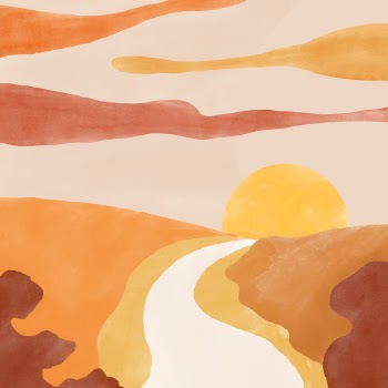 Summer sunset instagram post, warm | Free PSD - rawpixel