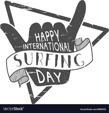  					Summer surfing day tattoo design Vacation vector image														