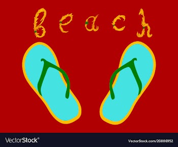 Summer time holiday typographic on vintage vector image
