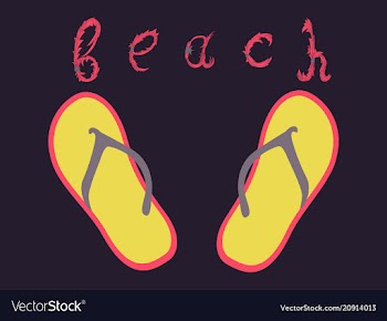 Summer time holiday typographic on vintage vector image