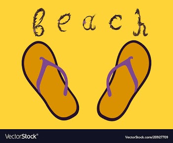 Summer time holiday typographic on vintage vector image
