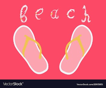Summer time holiday typographic on vintage vector image