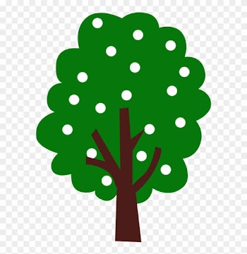 Summer Trees Clipart - Patchwork