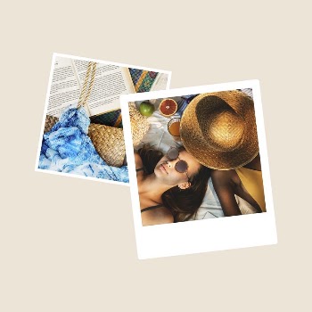 Summer vacation instant photo film | Free Photo - rawpixel