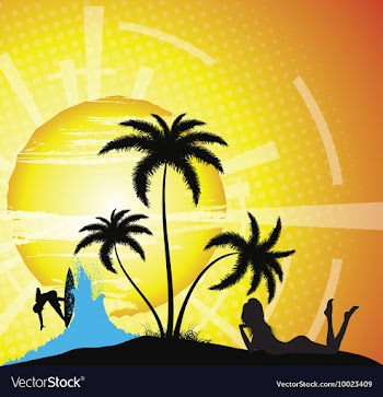 Summer vector image