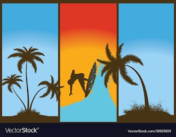 Summer vector image