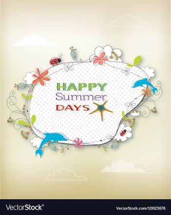 Summer vector image