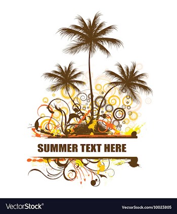 Summer vector image