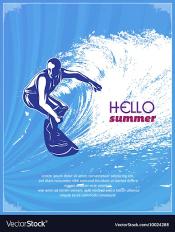 Summer vector image