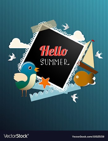 Summer vector image