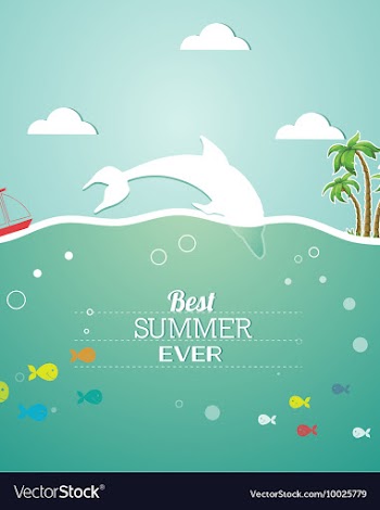 Summer vector image