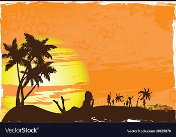 Summer vector image