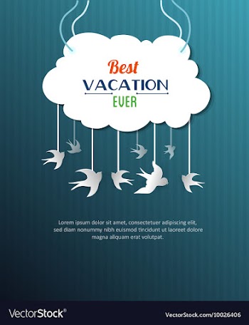 Summer vector image