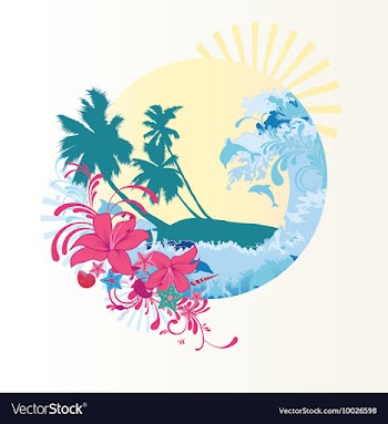 Summer vector image