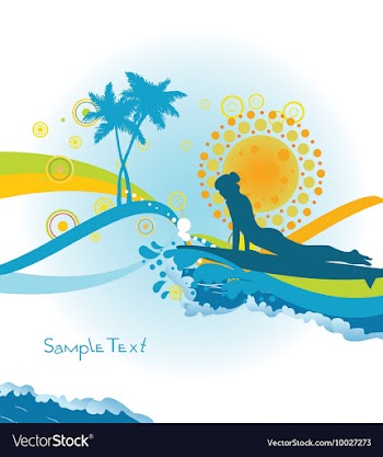 Summer vector image