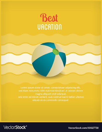 Summer vector image