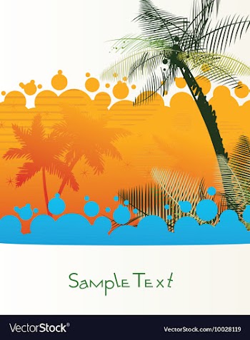 Summer vector image