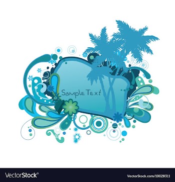 Summer vector image