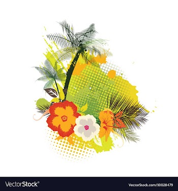 Summer vector image
