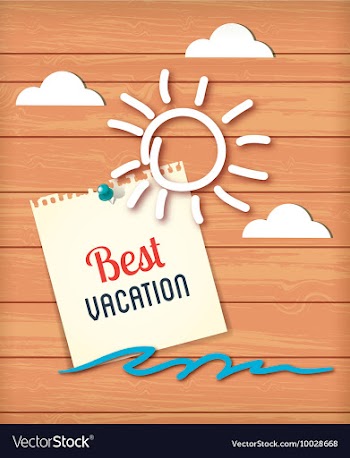 Summer vector image