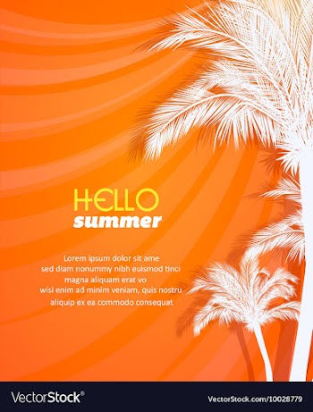 Summer vector image