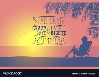 Summer vector image