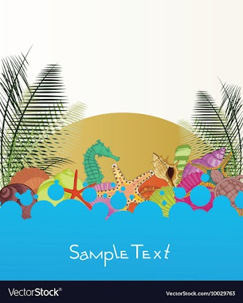 Summer vector image
