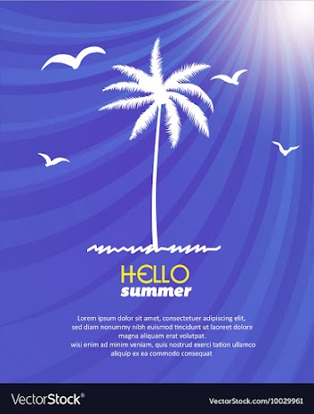 Summer vector image