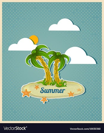 Summer vector image