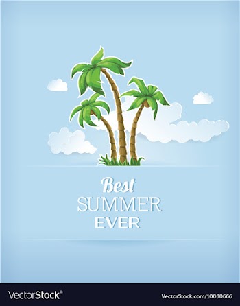 Summer vector image