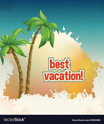 Summer vector image