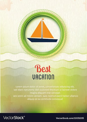 Summer vector image