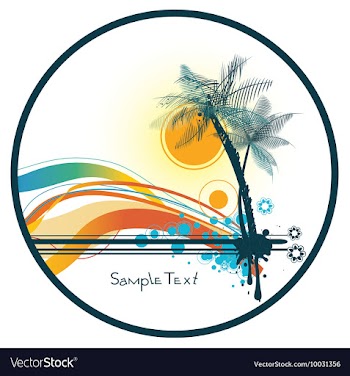 Summer vector image