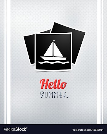 Summer vector image