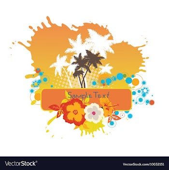 Summer vector image