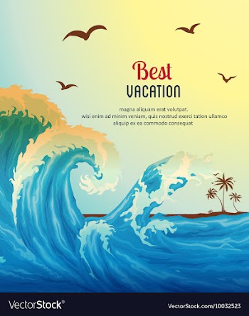 Summer vector image