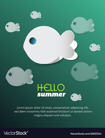 Summer vector image