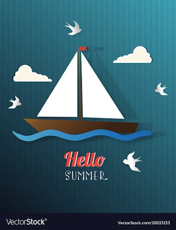 Summer vector image