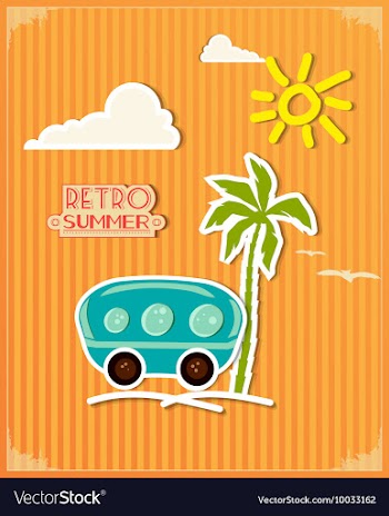 Summer vector image