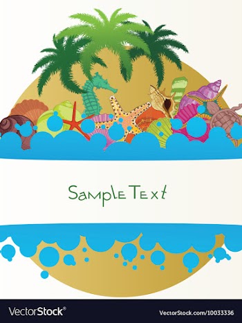 Summer vector image