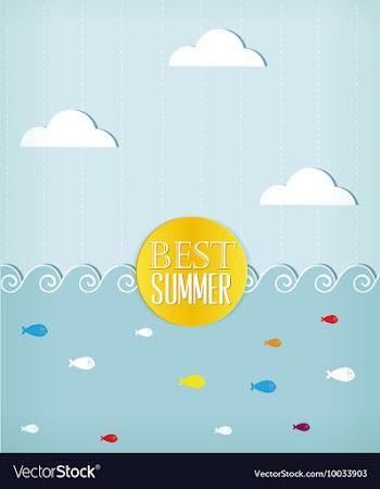 Summer vector image