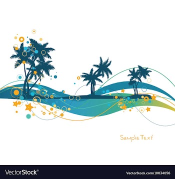 Summer vector image