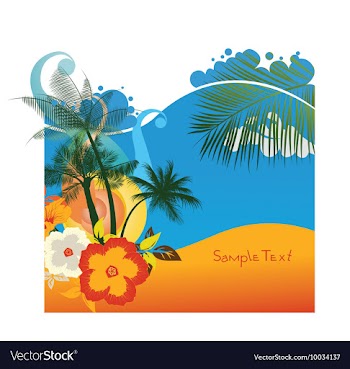 Summer vector image
