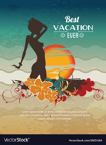 Summer vector image