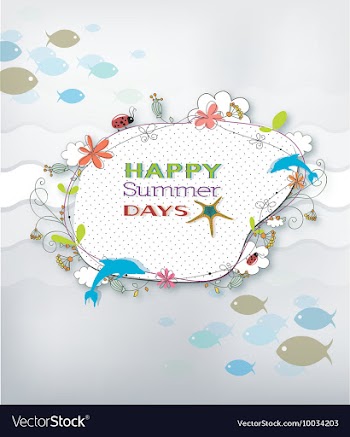 Summer vector image